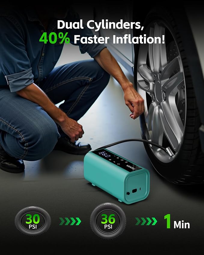 YANTU Cordless Tire Inflator - Image 2