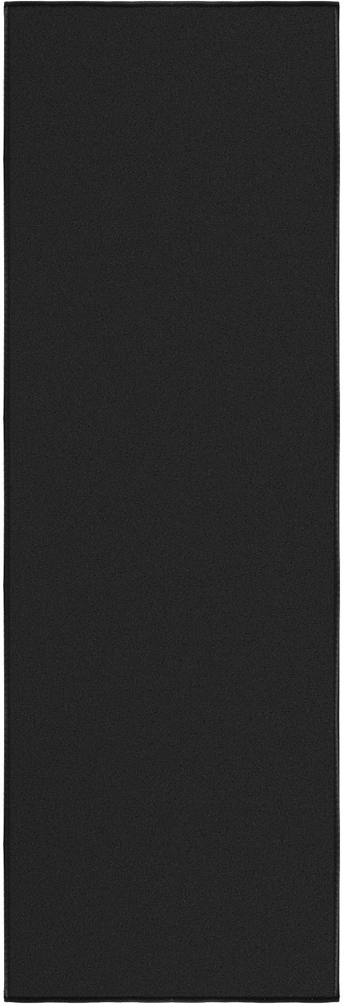 Ottomanson Hallway Runner Rug 20" x 59" Non Slip Solid Area Rugs Easy to Clean - Image 6