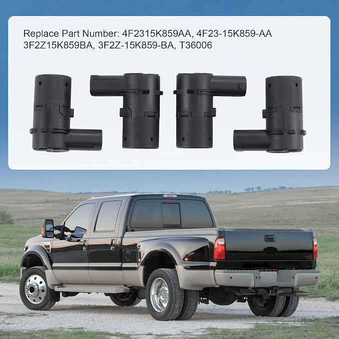 JDMSPEED New Set of 4 Pcs Bumper Backup Parking Sensor Replacement - Image 3