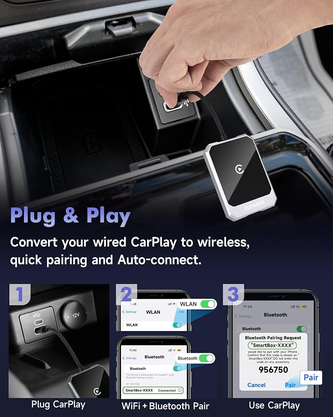 Wireless CarPlay Adapter for iPhone - Image 4