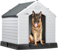 LEMBERI Durable Waterproof Plastic Dog House by LEMBERIHOME