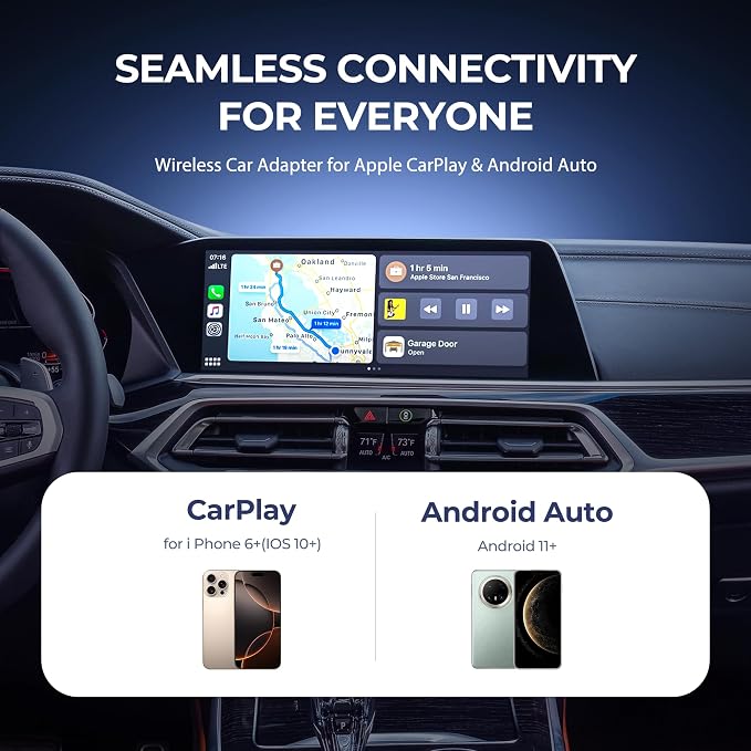 Wireless CarPlay/Android Auto Adapter 2 in 1 - Image 4