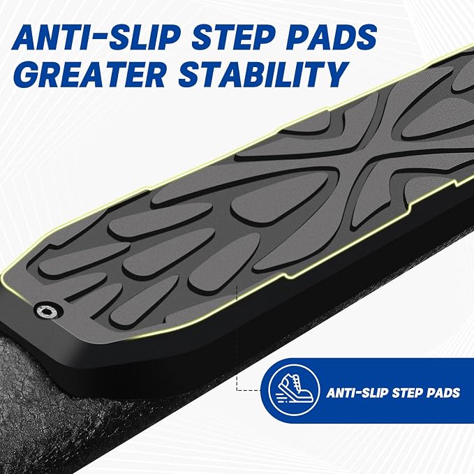 3.5 Inches Oval Tube Step Bar Running Boards Compatible - Image 4