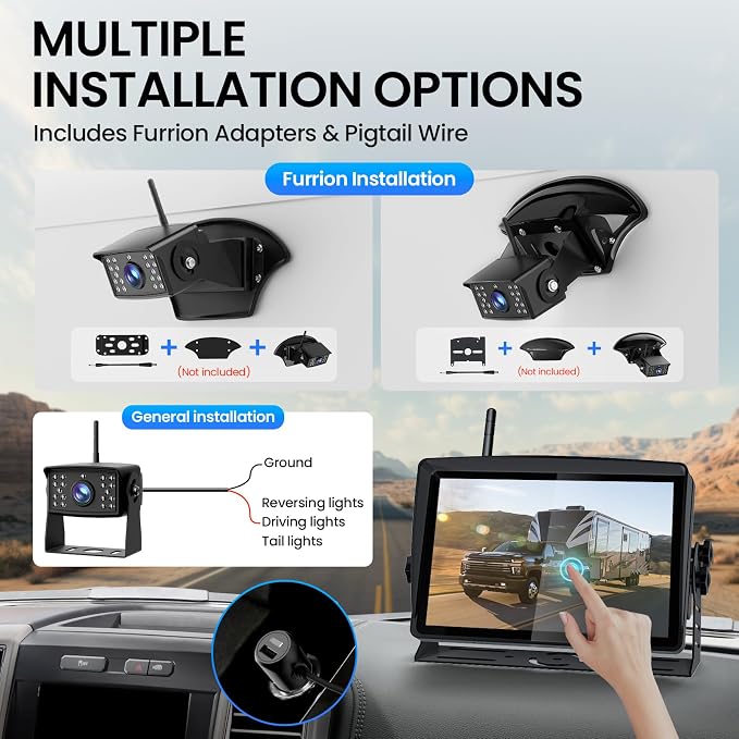 RV Backup Camera, Vehicle Backup Cameras - Image 2