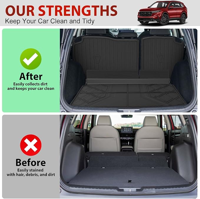 Floor Mats Fit for Honda CRV 2023 2024 2025 2026 All Models - Image 3