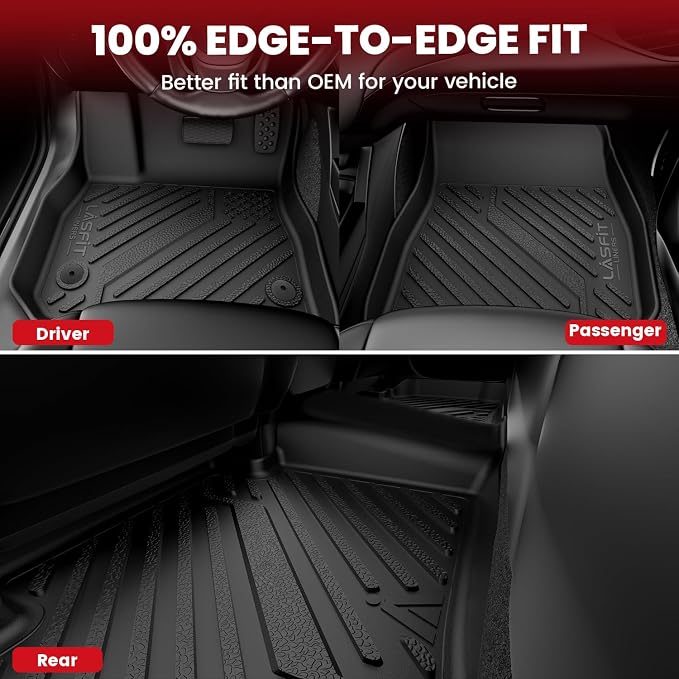 LASFIT Floor Mats for Toyota Prius 2016-2022 & Prius Prime 2017-2022, All - Image 5