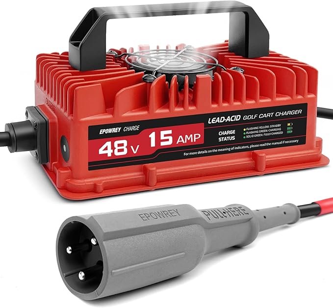 15 AMP 48 Volt Golf Carts Battery Charger by EPOWREY