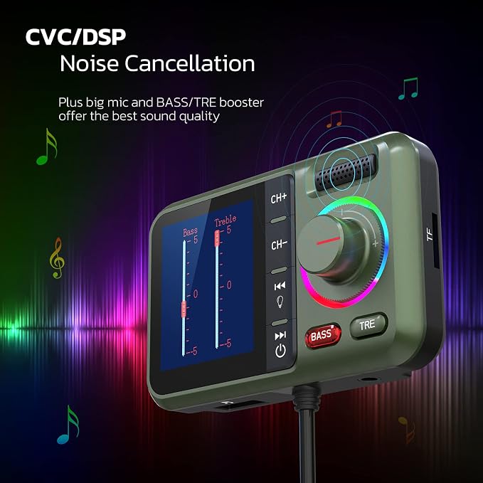 Nulaxy Bluetooth FM Transmitter - Image 5