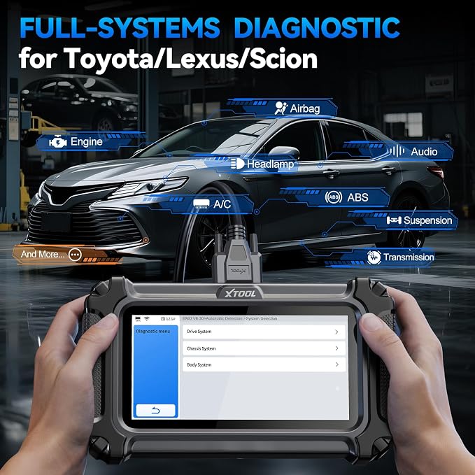XTOOL IP500 for Toyota OBD2 Scanner, Full Systems Bi-Directional Scan Tool for - Image 2