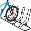 Floor Bike Rack for 4 Bikes, Bike Stand Anti-Collision Protects Disc Brake & by Kinghouse