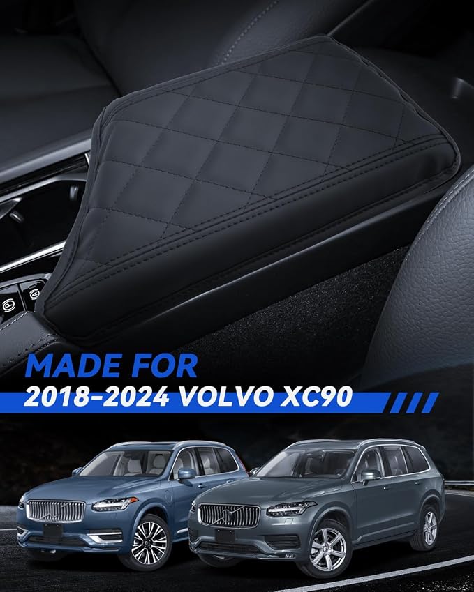 Armrest Cover for 2018-2023 2024 Volvo XC90 Accessories Center Console Middle - Image 2