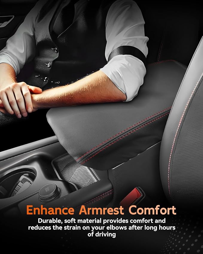 CDEFG for 2025 Ford Explorer Center Console Cover Armrest Box Cover for - Image 5