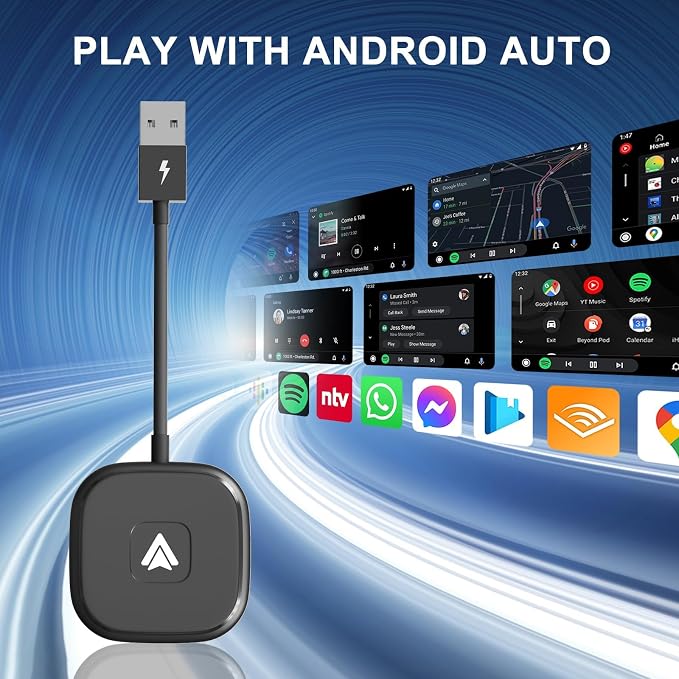 Android Auto Wireless Adapter for Wired Android Auto Cars Converts Wired to - Image 8