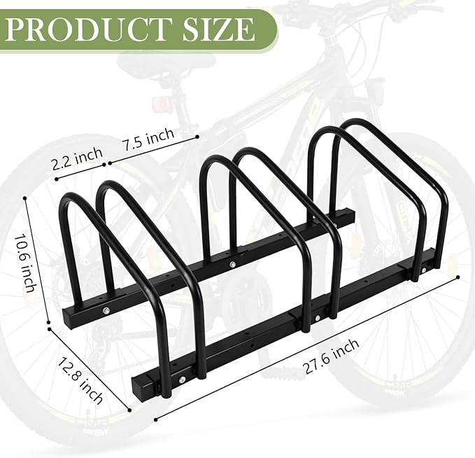 iCool Bike Stand for 3 Bikes, Parking Rack - Image 2