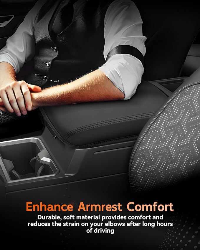 CDEFG for 2024 2025 Toyota Tacoma Center Console Cover Armrest Box Cover for - Image 5
