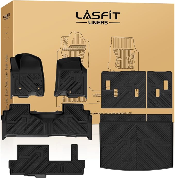 LASFIT Floor Mats 2021-2025 & Only 8 Seats by LASFIT