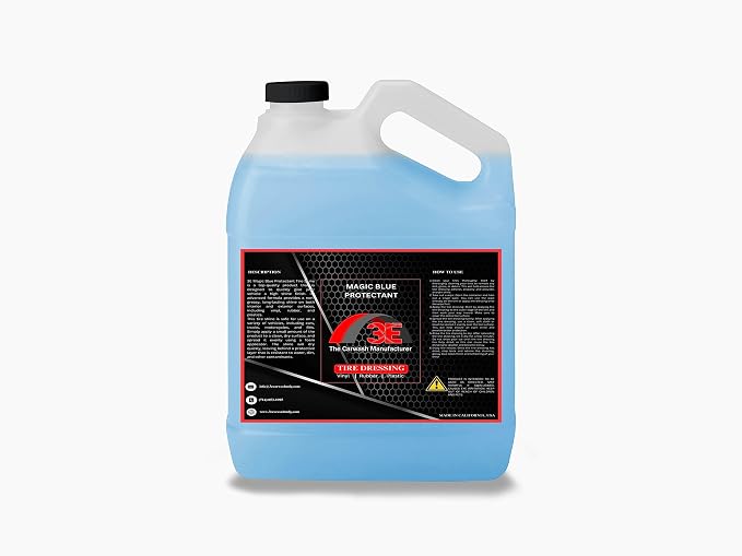 Magic Super Blue Tire Shine Protectant 128 Fl Oz – Long Lasting High Gloss - Image 7