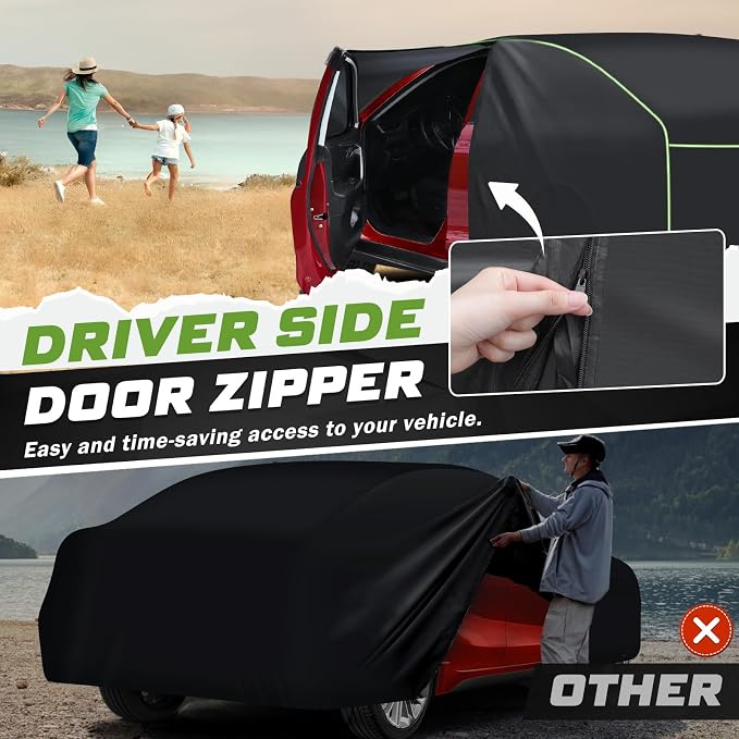 Mixsuper Liner Car Cover for Toyota Corolla 2000-2026, 7 Layers Waterproof Car - Image 3