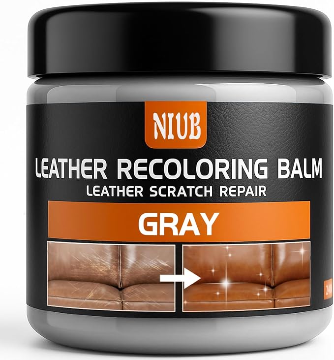 Leather Recoloring Balm Leather Color Restorer Scratch Repair Leather Paint by NIUB