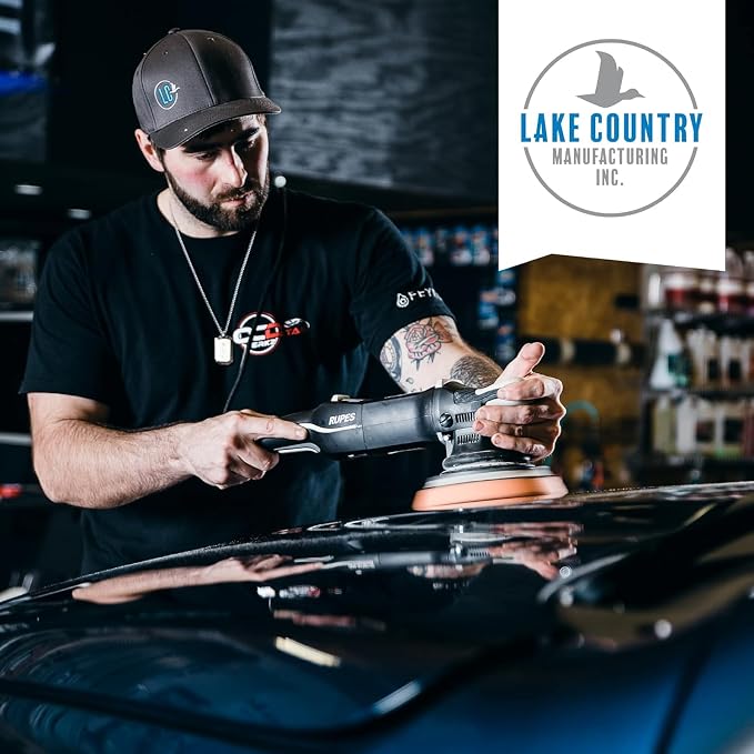 Lake Country 5.5" HDO Blue Foam Heavy Polishing Pad – Premium Heavy Duty - Image 6