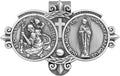 St. Christopher Visor Clip, Saint Christopher Medal by Aleiport