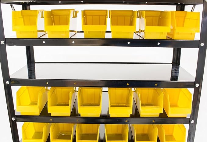 Erie Tools TLPB60 60 Parts Bin Shelving Organize - Image 7