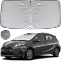 KAYZT Windshield Sun Shade for 2012-2019 Toyota Prius C Foldable Sunshade Front by KAYZT