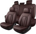Leather Car Seat Covers, Sedans and Trucks, Waterproof and Breathable by CarLuxor
