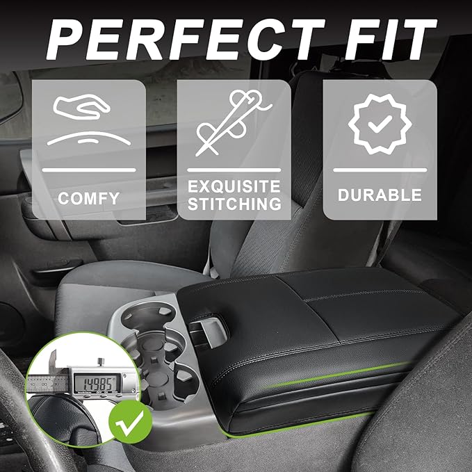 Muslogy Center Console Armrest Cover Compatible - Image 6