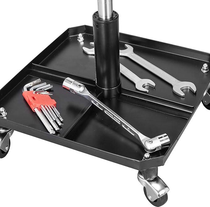 Torin ATR6350B Rolling Pneumatic Creeper Garage/Shop Seat: Padded Adjustable - Image 4