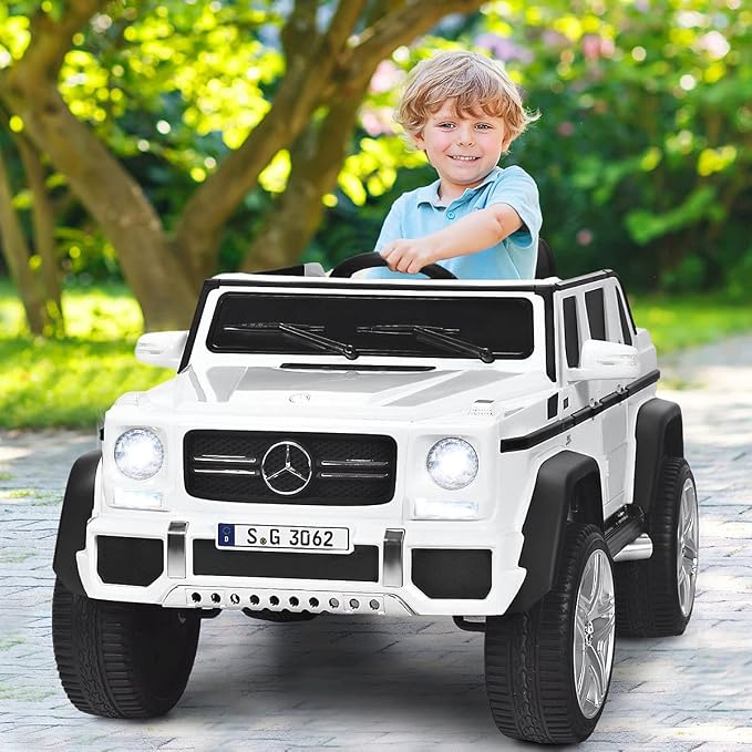 HONEY JOY Ride On Truck, Licensed Mercedes-Benz Maybach G650 Battery Powered - Image 2