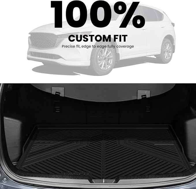 LASFIT Cargo Mat for Mazda CX5 2017-2025, CX 5 All Weather Trunk Mat for 2017 - Image 3