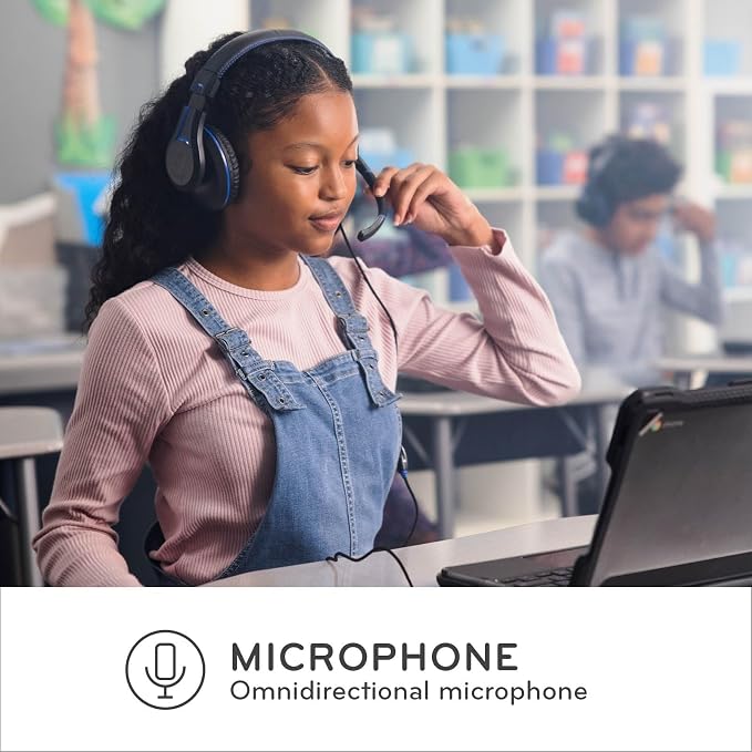ThinkWrite Technologies TWT Audio Duro, TW220 | Premium Over-Ear Wired Headset - Image 3