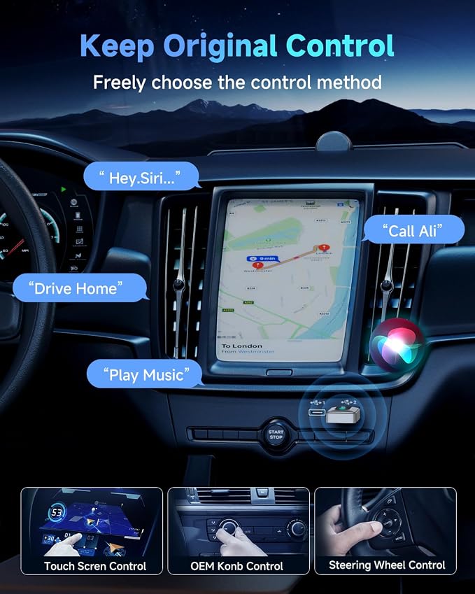 FAHREN 2025 Upgraded Wireless CarPlay Adapter - Image 5