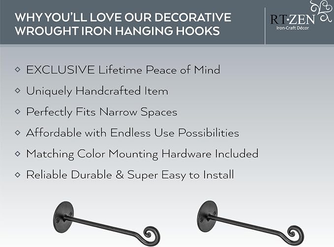 RTZEN Plant Hangers Outdoor or Indoor - Image 2