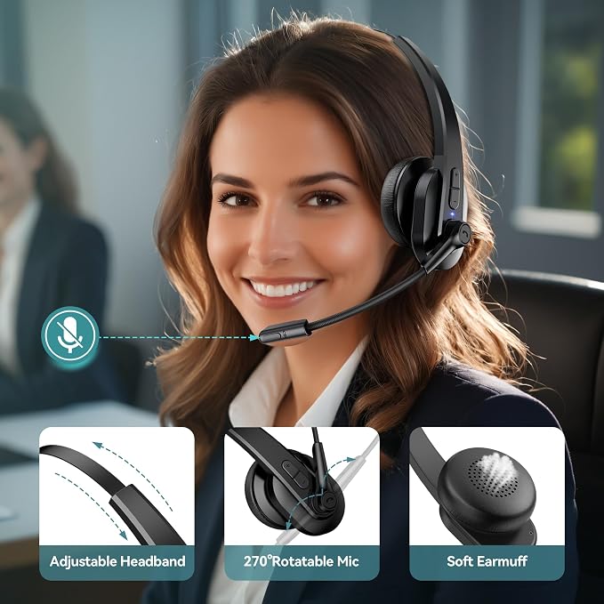 Bluetooth Headset with USB Dongle - Image 7