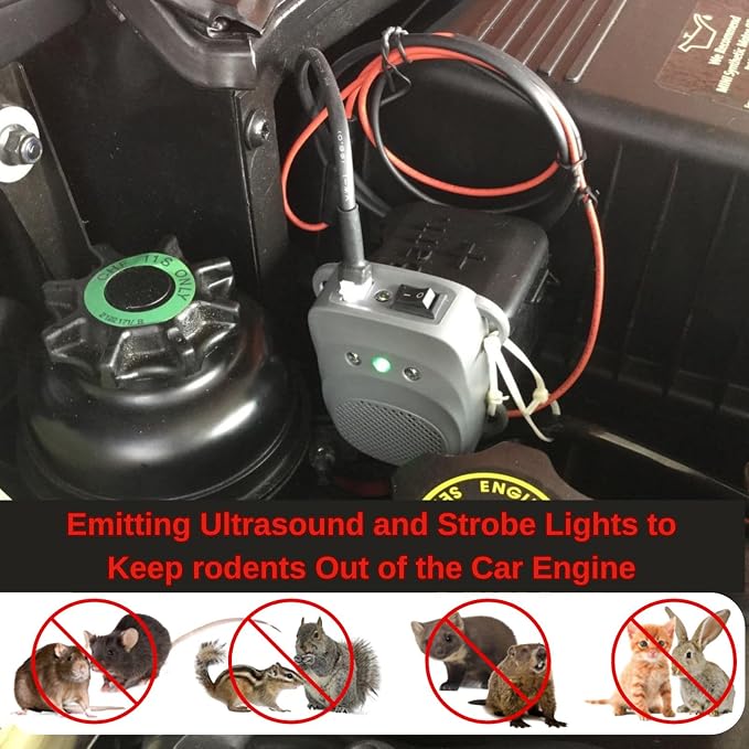 Rodent Repellent for Car Engine Under Hood Rodent Repeller - Image 3