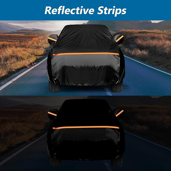 Waterproof Car Covers for Toyota Tacoma Double Cab-6ft Bed 2016-2025, - Image 6