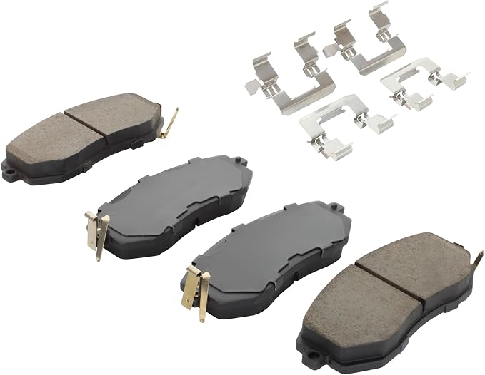 Premium Ceramic Front Brake Pads Compatible - Image 2