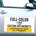 Magnet Me Up Customizable and Personalized Automotive Magnet Decals by MagnetMeUp