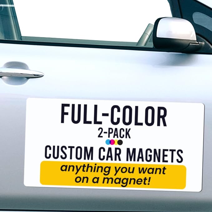 Magnet Me Up Customizable and Personalized Automotive Magnet Decals by MagnetMeUp