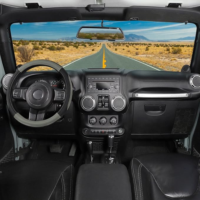 SEG Direct Car Steering Wheel Cover - Image 7