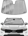 Windshield Sun Shade for Kia Sorento 2021-2025, Front Window Sunshade Shield by Pigenius