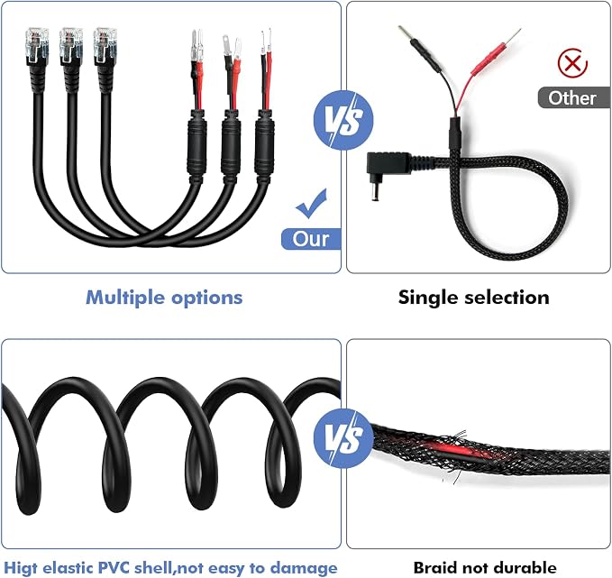 Radar Detector Hardwire Power Cord, Rearview Mirror Plug Cable, - Image 5