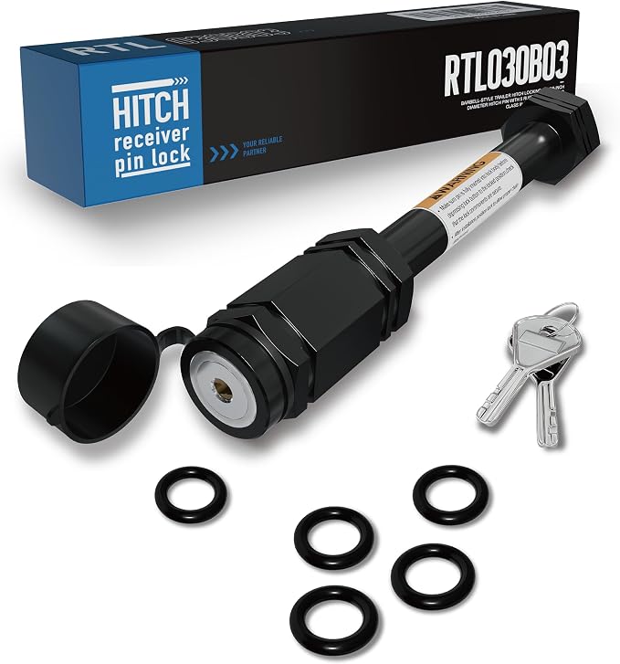 RETRUE Heavy-Duty Trailer Hitch Locks by RETRUE-YourReliablePartner