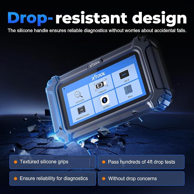XTOOL D6 OBD2 Scanner, 2025 Full System Diagnostic Scanner - Image 8