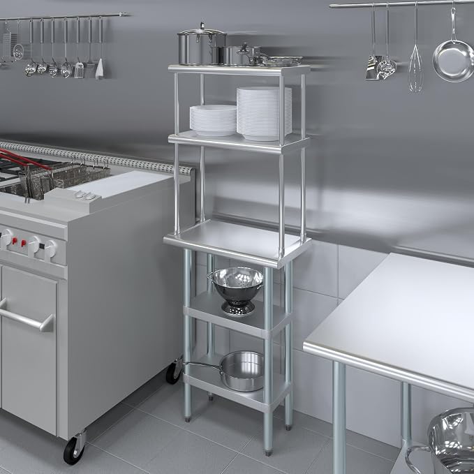 Amgood Stainless Steel Work Table - Image 5
