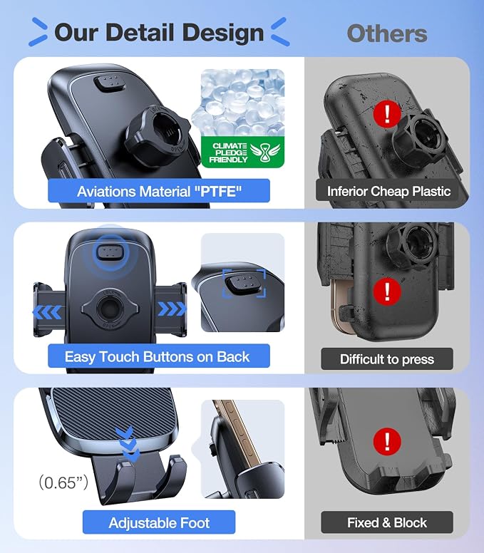 TORRAS 2025【Strongest Suction & Military-Grade】 Phone Holders - Image 7