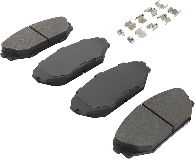 Premium Ceramic Front Brake Pads Compatible - Image 2