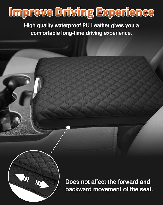 Shademax Center Console Cover for 2013-2018 Ram 1500 & 2013-2024 Ram - Image 4